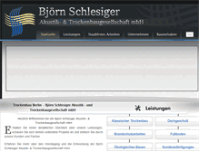 Tablet Screenshot of berlin-trockenbau.de